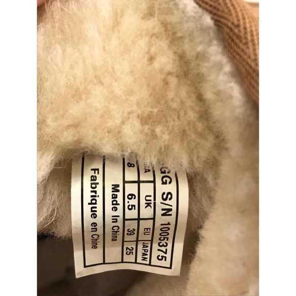 UGG Australia Sumner Tan Suede Boots 1005375 Size 8 - Picture 8 of 12